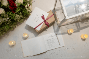 guestbook at wedding in Joondalup Western Australia
