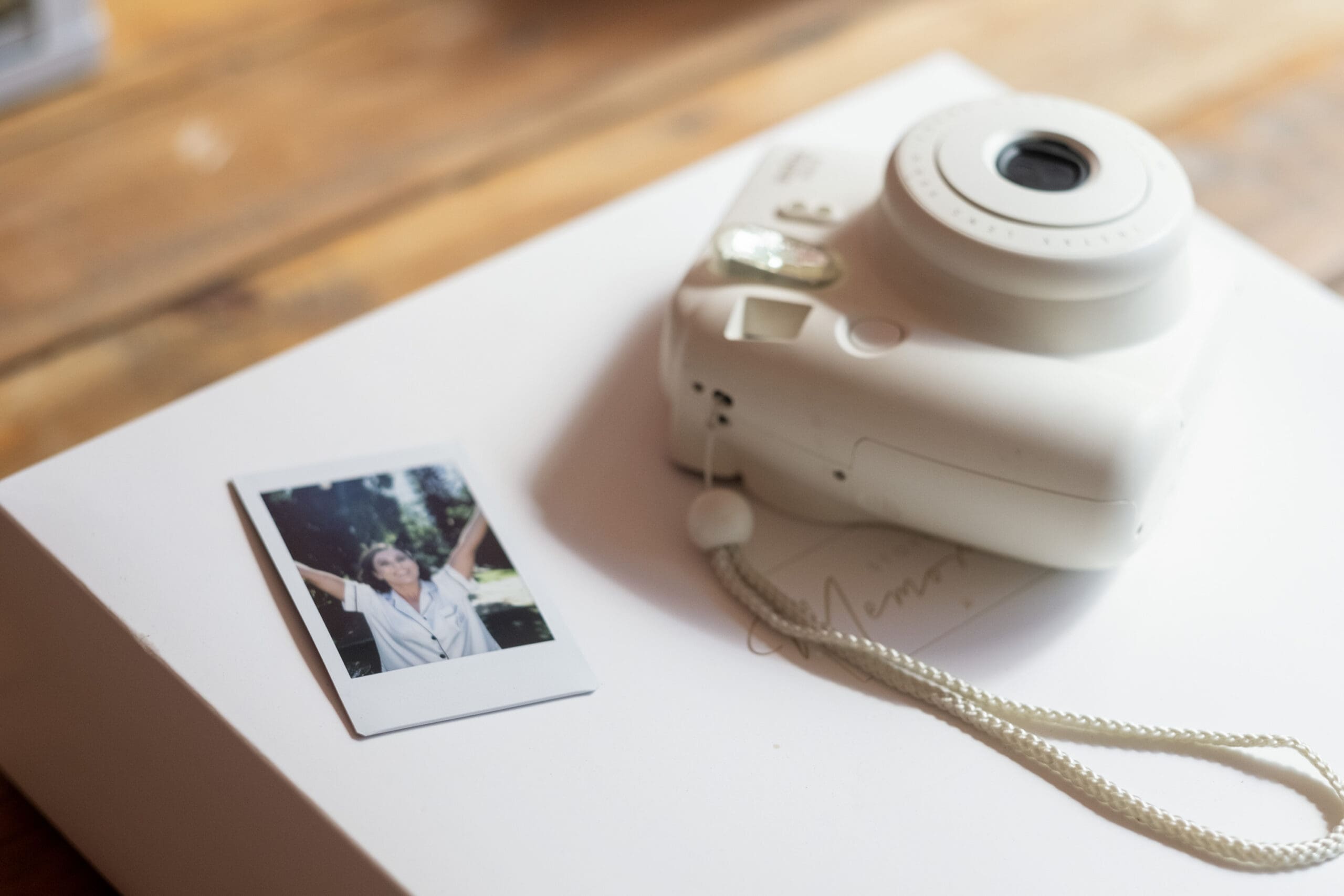 Wedding photography polaroids.