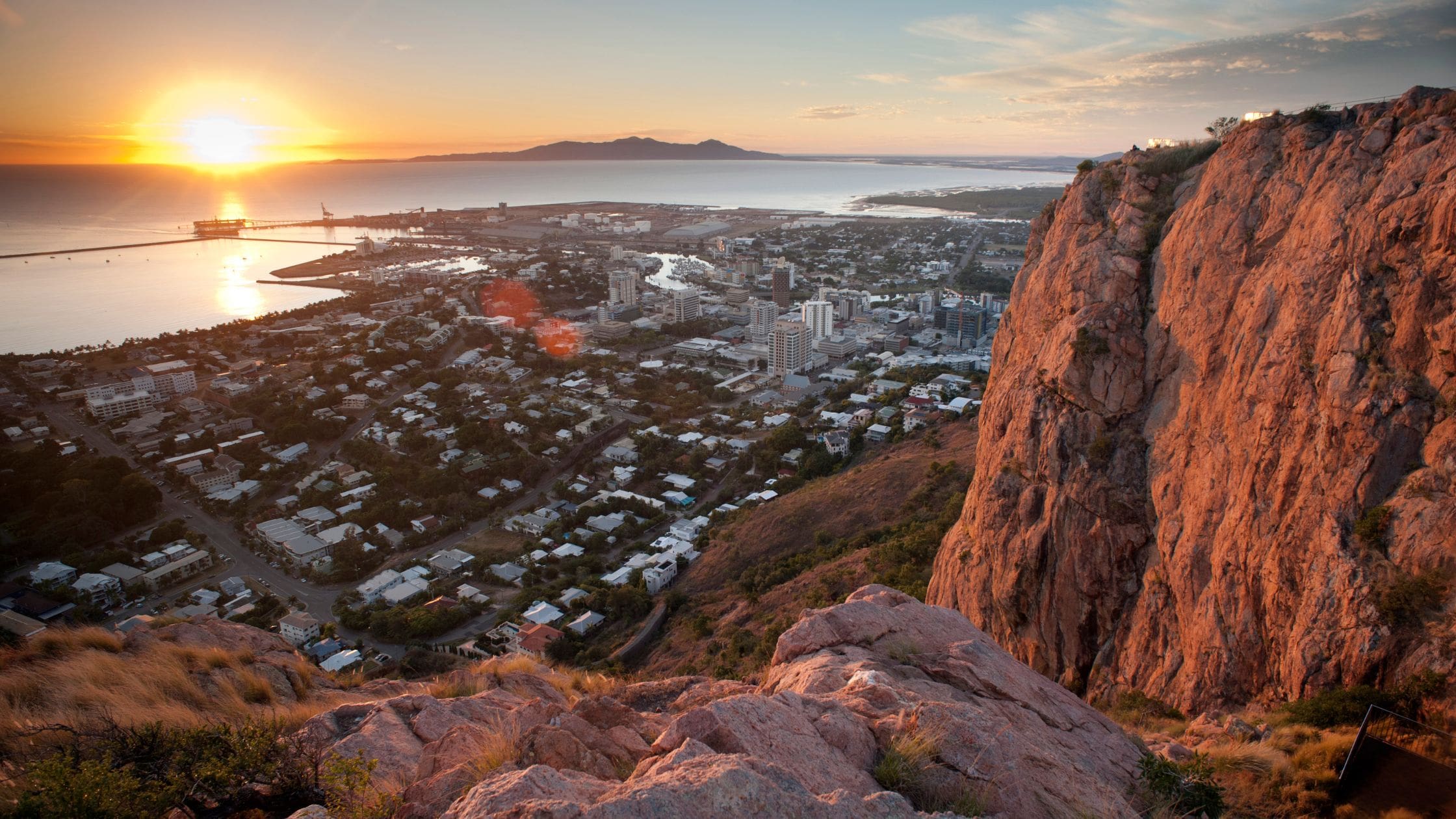 View from Castle Hill at Sunrise.